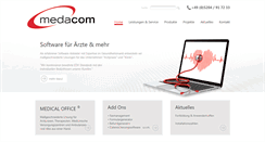 Desktop Screenshot of medacom.net